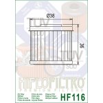 Hiflofiltro Olejový filtr HF116 – Zboží Mobilmania