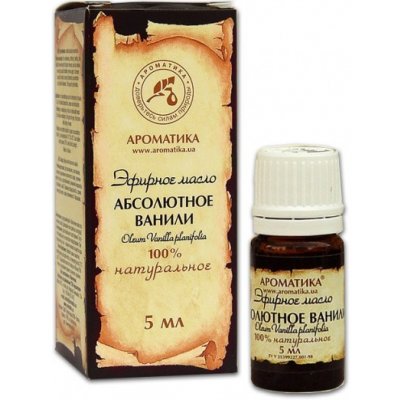 Aromatika Vanilka Absolut - 100% esenciální olej 5 ml – Zbozi.Blesk.cz