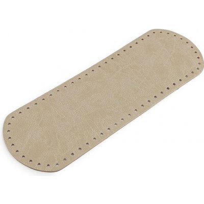 Pro Háčkování Koženkové dno na kabelku 12 x 36 cm režné mramorované – Sleviste.cz