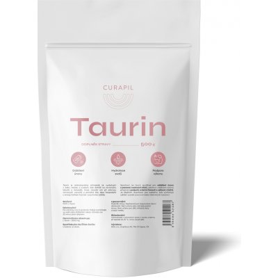 Curapil Taurin podpora soustředění a ochrana zraku 500 g – Hledejceny.cz