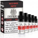 Imperia Nikotinová báze Fifty PG50/VG50 18mg 5x10ml – Zboží Dáma