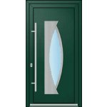 OknaDvereNaMiru.cz Vchodové dveře INOX 1419 zlatý dub 90 x 215 cm – Zboží Mobilmania
