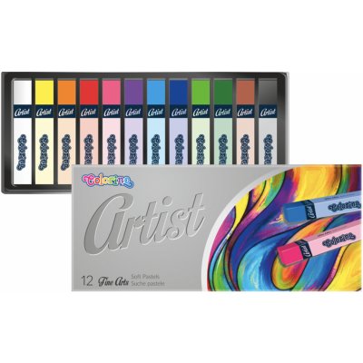 Artist Suché pastely Colorino 12 barev – Zboží Dáma
