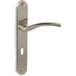 Veramet Klika na dveře štítová Luna BB 72 mm Nikl broušený – Zboží Mobilmania