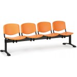 Euroseat plastová lavice do čekáren ISO, 4-sedák + stolek – Zboží Mobilmania