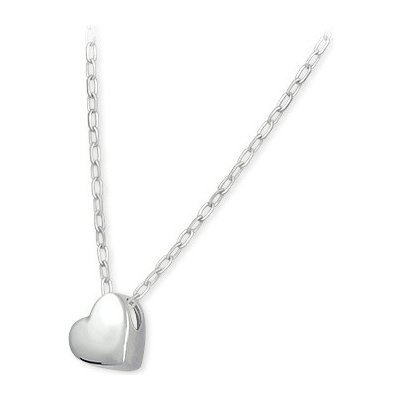 Soliter Půvabný stříbrný náhrdelník srdce 473 001 01761 04 – Zboží Dáma