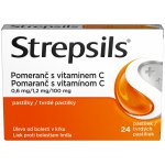 STREPSILS POMERANČ S VITAMINEM C ORM PAS 24 – Sleviste.cz
