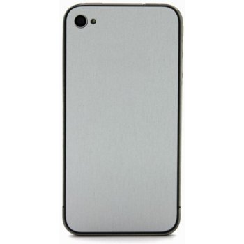 Pouzdro SlickWraps Brushed Steel iPhone 4/4S