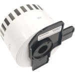 Etikety / štítky pro tiskárny BROTHER QL - typ DK-N55224 - kompatibilní - 54 mm x 30,48 m (bílá nelepivá role) – Hledejceny.cz