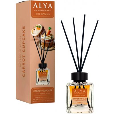 Alya Gurmánské vonné tyčinky Carrot cupcake 100 ml – Zboží Mobilmania