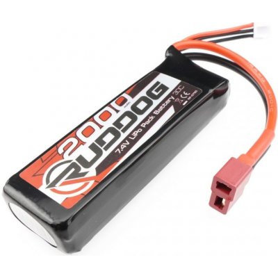 RUDDOG RUDDOG 2000mAh 30C 7.4V LiPo Pack s T-DYN – Hledejceny.cz