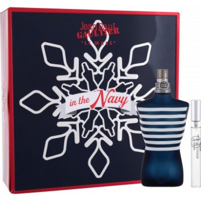 Jean Paul Gaultier Le Male In the Navy EDT 125 ml + EDT 10 ml dárková sada – Zboží Mobilmania