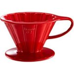 Tiamo Dripper keramický V02 červený – Hledejceny.cz