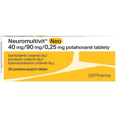 NEUROMULTIVIT NEO 40MG/90MG/0,25MG TBL FLM 20 – Hledejceny.cz