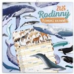 NOTIQUE Rodinný plánovací Animalium 30 x 30 cm 2026 – Sleviste.cz