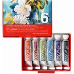 Holbein akvarelové barvy Granulating 5 ml Flower, sada 6 ks – Sleviste.cz