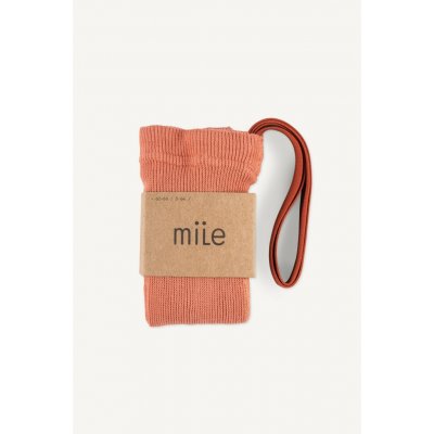 Mile Punčochy s kšandami meruňkové – Zboží Mobilmania