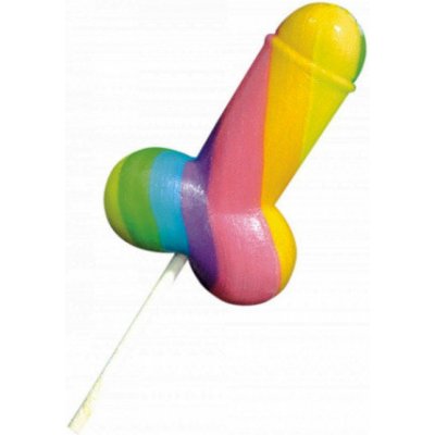 Spencer & Fleetwood Lízátko ve tvaru penisu Rainbow Cock Pops – Zboží Mobilmania