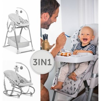 Hauck Sit´n Relax 3v1 2023 Nordic Grey