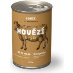Louie Dog Hovězí s rýží 400 g – Hledejceny.cz