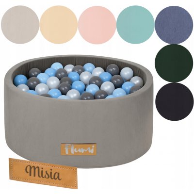 Flumi bazén s míčky pěnový vícebarevný + 200 míčků – Hledejceny.cz