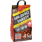 Servis Les Premium Quality Grilovací brikety z dřevěného uhlí 4 kg – Zboží Mobilmania