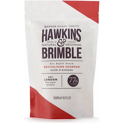 Hawkins & Brimble Revitalizující Šampón plnitelná ALU láhev HAW043 300 ml – Zboží Mobilmania
