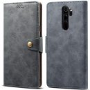 Pouzdro Lenuo Leather Xiaomi Redmi Note 8 Pro, šedé