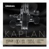 Struna D'Addario Kaplan Golden Spiral Solo Loop End Violin Single E String, 4/4 Scale, Heavy Tension