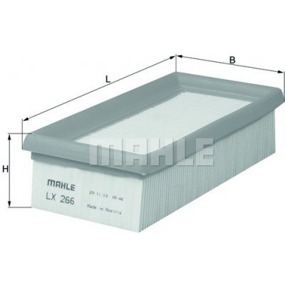 Vzduchový filtr MAHLE LX 266 – Hledejceny.cz