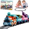 Plastový vláček CAB Toys Dětská souprava elektrického vláčku Rail Train