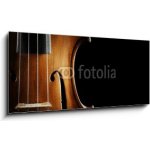 Obraz 1D panorama - 120 x 50 cm - Violin orchestra musical instruments Hudební nástroje houslového orchestru – Zbozi.Blesk.cz