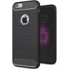 Pouzdro a kryt na mobilní telefon IZMAEL.eu Carbon Bush TPU Apple iPhone 5/iPhone 5s/iPhone SE/iPhone 5c Apple iPhone 5 černé