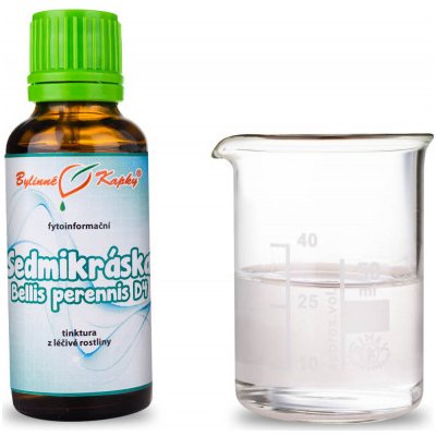 Bylinné kapky Sedmikráska Bellis perennis kapky tinktura D4 30 ml – Hledejceny.cz