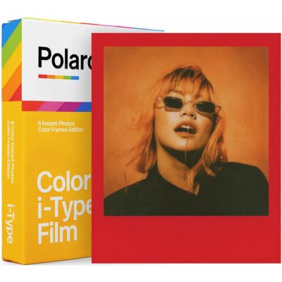 POLAROID ORIGINALS barevný film I-TYPE/8 snímků - COLOR FRAME – Zboží Mobilmania