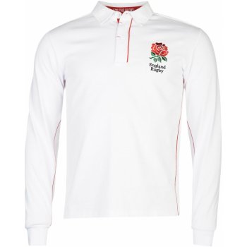 RFU England Long Sleeve Rugby Jersey Mens White