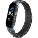 Xiaomi Mi Band 5/6 náhradní náramek Maskáč Šedá MBSCZ-5KAM003 – Zboží Živě