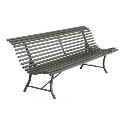 Fermob Louisiane Steel Bench 200 cm rozmarýnová