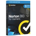 Norton 360 FOR GAMERS 50GB 1 lic. 12 mes. (21415812) – Zboží Živě