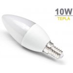 BRG LED žárovka 10W 14xSMD2835 E14 C37 830lm Teplá bílá – Zboží Živě