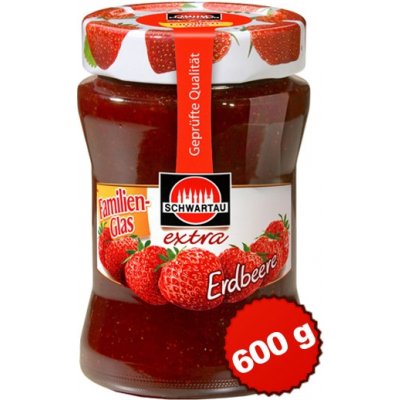 Schwartau extra Džem jahodový 600 g – Zbozi.Blesk.cz