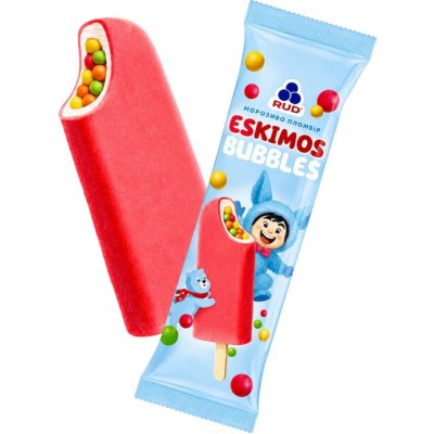 RUD Zmrzlina BUBBLES Eskimos 70g – Hledejceny.cz