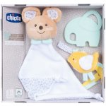 Chicco Doudou dárková sada 27x5x25 bílá – Zboží Dáma
