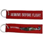 Přívěsek na klíče remove before flight SPITFIRE – Zboží Mobilmania