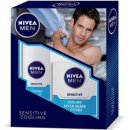 Nivea Sensitive Cooling pěna na holení 200 ml + Sensitive Cooling voda po holení 100 ml dárková sada