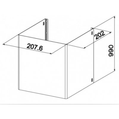 Faber Prodloužený komín X 112.0157.257