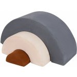 Costway Pěnové stavební bloky 3 ks - šedé – Sleviste.cz