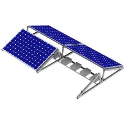 Solarmi kompletní držák SC pro uchycení 8ks sol. panelů na plochou střechu, typ východ-západ, 35mm, 1134mm SCOMP-8EW35-1134 – Hledejceny.cz