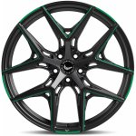 Barracuda RAZZER 10,5x22 5x112 ET35 green puresports matt black machined – Hledejceny.cz