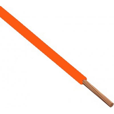NKT CYA H07V-K 1,5 oranžový 1 m – HobbyKompas.cz